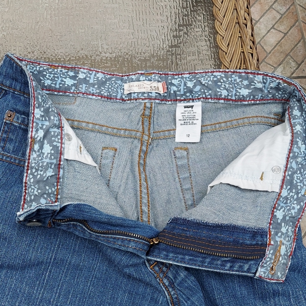 Levi's, Women's Levi's relaxed fit shorts, 12 - Picture 6 of 8